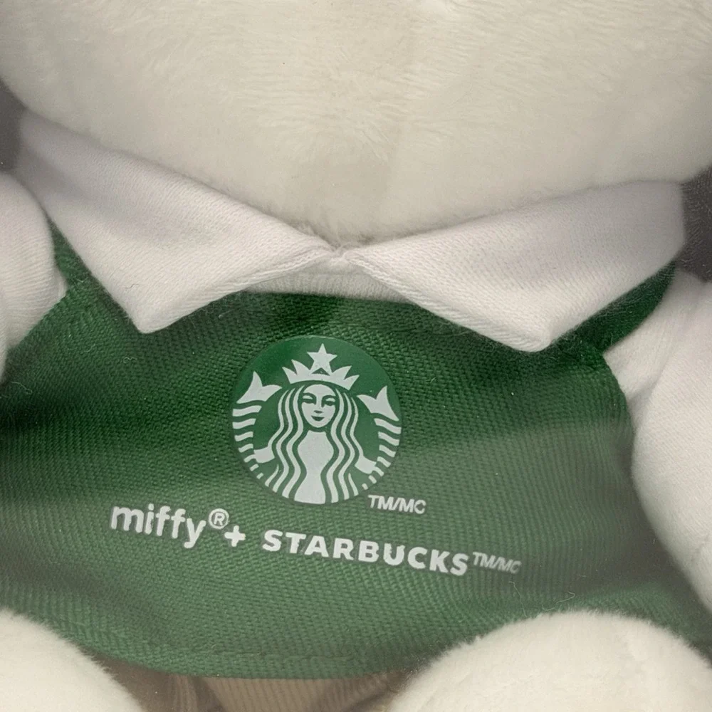 Starbucks Miffy Plush 2026 Limited Edition Green Apron NIB Rare Collab New